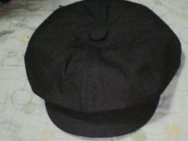 【MILLITAGE】キャスケット帽子 黒