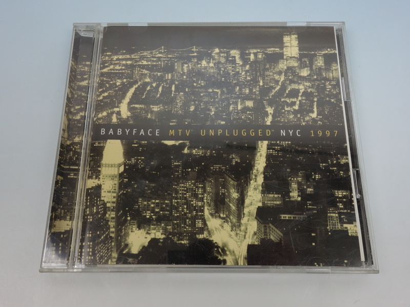 BABYFACE ベイビーフェイス CD アルバム MTV UNPLUGGED NYC 1997 アンプラグド SRCS8533