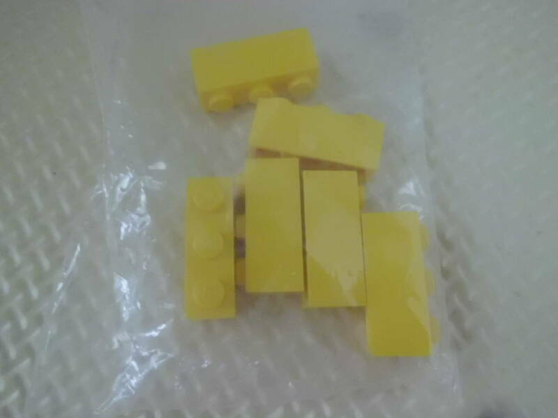 レゴ LEGO ブロック 1x3 イエロー 黄　6個 