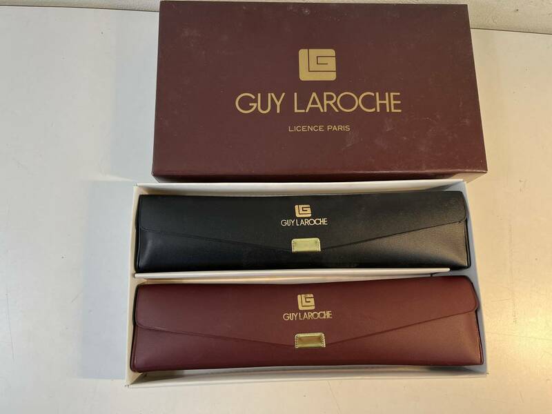 【GUY LAROCHE ペア 折り畳み傘】美品＊53ｃｍ・55ｃｍ＊ギラロッシュ