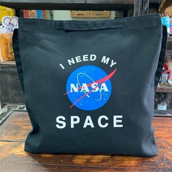 NASA 2WAY Shoulder Bag insignia （ブラック）アメリカ航空宇宙局　アメリカ雑貨　アメ雑　アメリカン雑貨