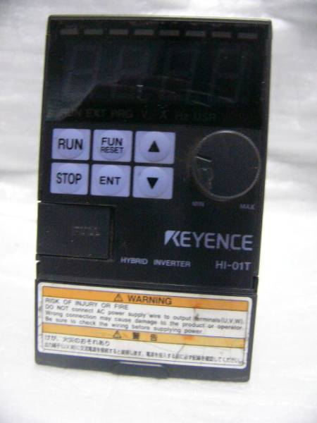 ★ Keyence 超小型ハイブリッドインバータ HI-01T 100W用