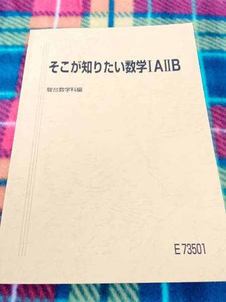 駿台　そこが知りたい数学ⅠAⅡB　駿台 河合塾 鉄緑会 代ゼミ Z会 ベネッセ SEG 共通テスト