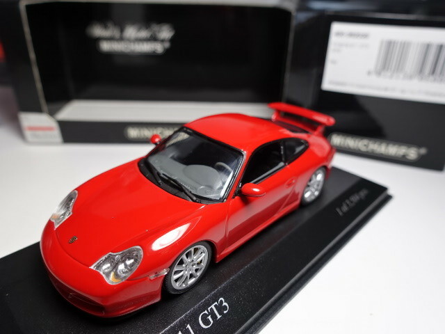 Porsche　９１１　GT3　２００３　Red　 1/43　MINICHAMPS　ポルシェ　ミニチャンプス