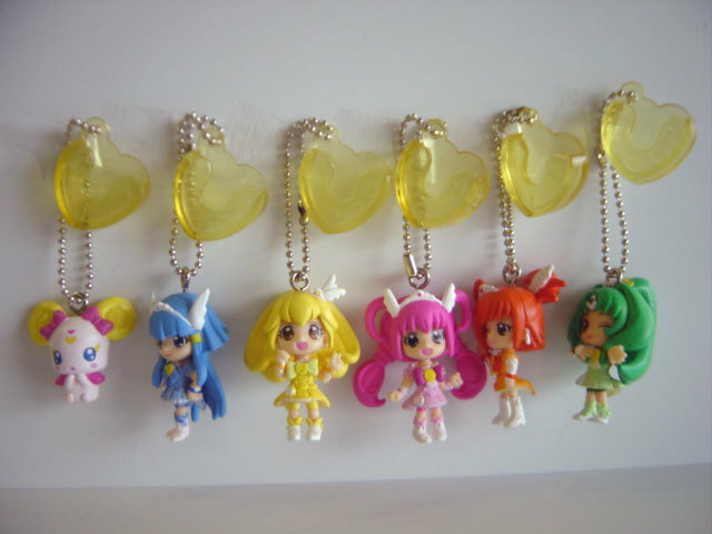 ♯Idj10HZスマイルプリキュアスイング全6種キュアデコルホルダー♂BANDAIバンダイ♀200円〓011810_c