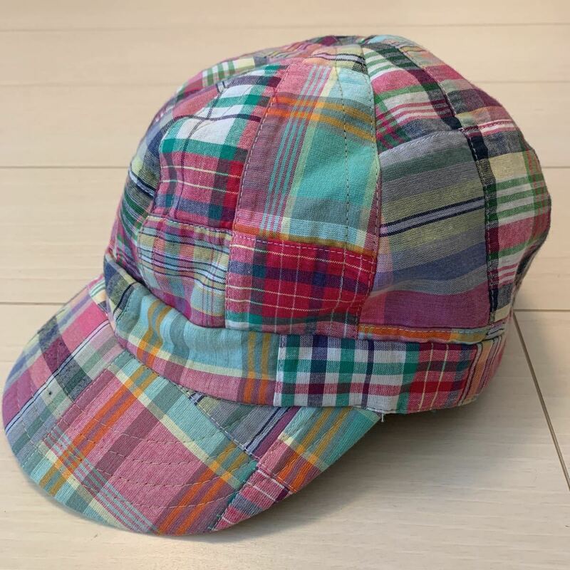 Winiche&Co Short bill work cap パッチワークキャップ ウイニッチ POLO Ralph Lauren ラルフローレン