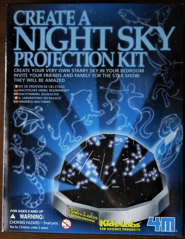 ナイトスカイキット☆4M KidzLabs CREATE A NIGHT SKY PROJECTION KIT プラネタリウム
