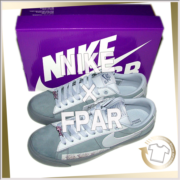 80■NIKE×FPAR SB BLAZER LOW QS Cool Grey 25.5cm DN3754-001 未使用 即完売 ナイキ SK1_220110_1