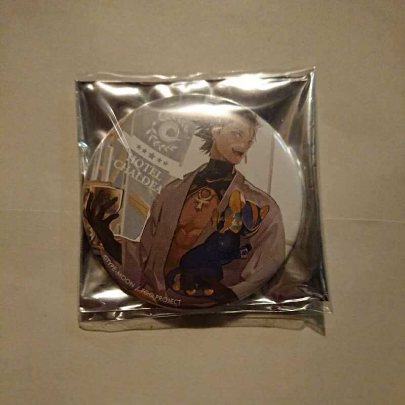 FGO Fate/Grand Order オジマンディアス ホテルカルデア 缶バッジ 未使用 新品