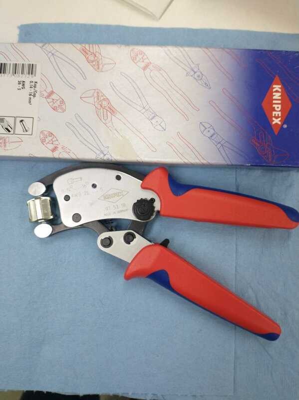 KNIPEX クニペックス 圧着工具 97 53 18　フェルール端子用圧着工具