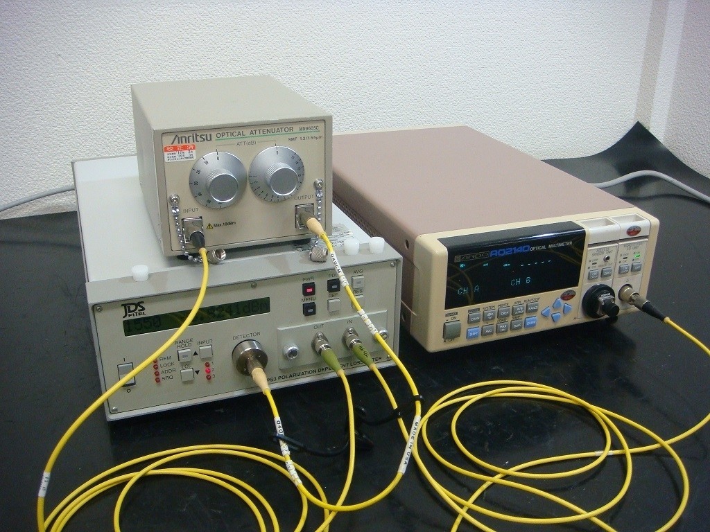 【正常動作品】JDS FITEL PS3000 偏波依存性損失 マルチメーター