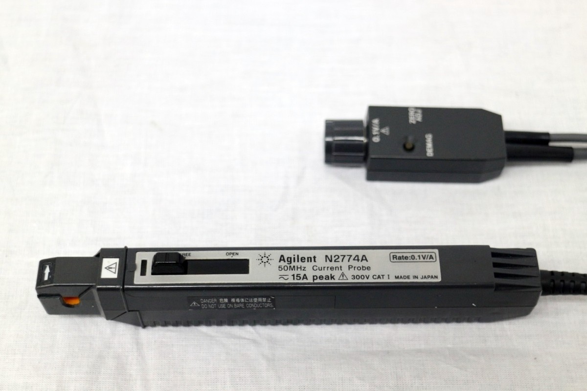 【正常動作品】Agilent N2774A DC-50MHz 15A 電流プローブ