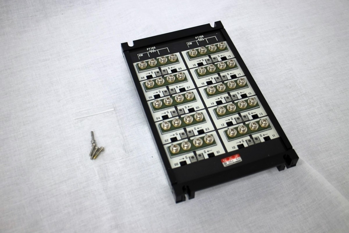 【正常動作品】ETO 3003A 10ch PT100 入力モジュール