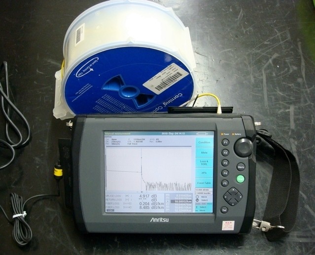 【正常動作品】ANRIRSU MW9076B1 /01/02 1.31/1.55um OTDR