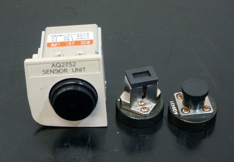 【正常動作品】ANDO AQ2752 750-1800nm -80dBm +7dBm センサヘッド