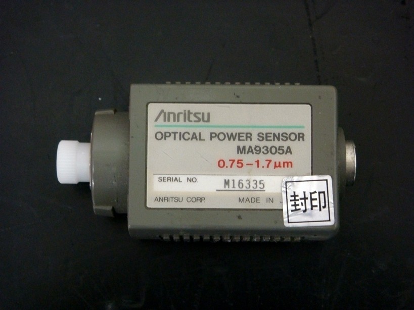 【正常動作品】ANRITSU MA9305A 750-1700nm -60-0dBm 光パワーセンサー