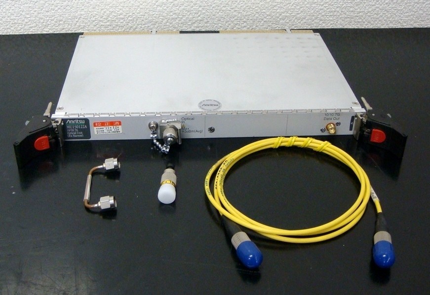 【正常動作品】ANRITSU MU150122A 10/ 10.7G 受信オプティカルユニット