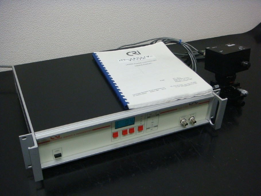 【正常動作品】CRI LPC-NIR 700-1050nm 4W LCD レーザーパワーコントローラー