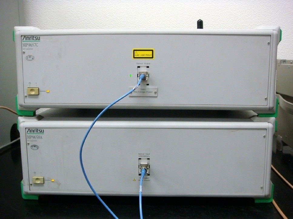 【正常動作品】ANRITSU MP9658A 10Gbps O/E コンバーター