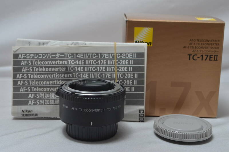 【極上品】 Nikon TC-17E II AF-Sテレコンバーター　#3793