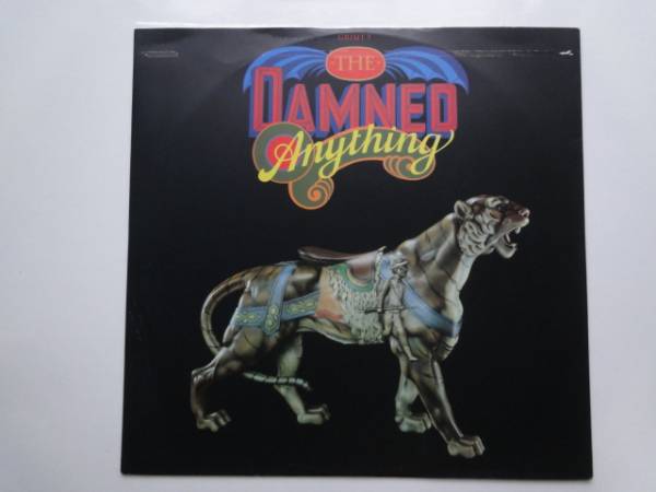 DAMNED シングルLP　Anything　UK盤