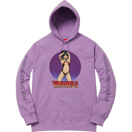 supreme Vampirella Hooded Sweatshirt lavender M