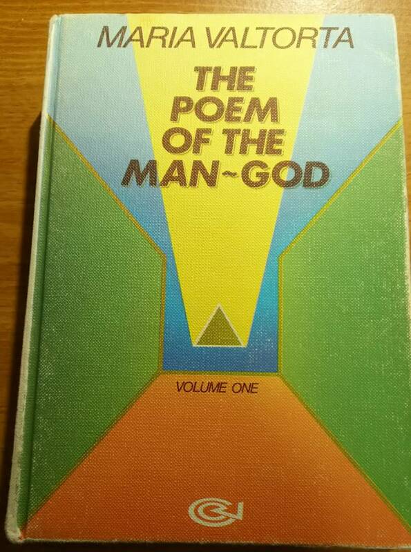 洋書「Maria Valtorta the poem of the man-god volume one」 詩集/マリア・ヴァルトルタ/ローマ・カトリック/キリスト教/フランシスコ会