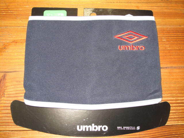 umbro フリースネックウォーマーＪＲ ネイビー アンブロ