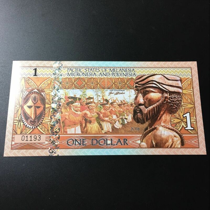 ★既決★ 太平洋　紙幣　ポリマー札　ピン札１
