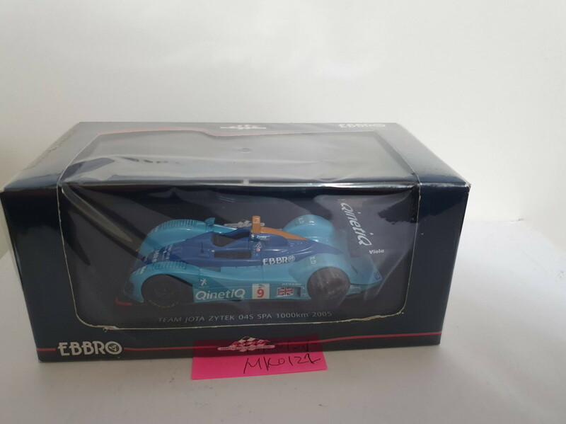 EBBRO 1/43 TEAM JOTA ZYTEK 04S SPA 1000km 2005 BLUE/LIGHT BLUE 629 未使用品