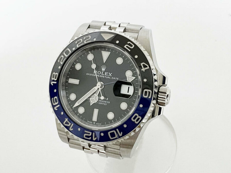 送料無料 ROLEX ロレックス GMT-MASTER2 GMTマスター2 自動巻き メンズウォッチ 腕時計 ランダム 126710BLNR 美品
