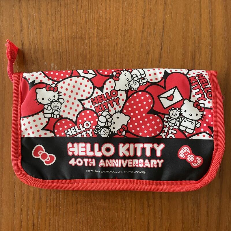 ハローキティ 40周年 ケース Hello Kitty 40th Anniversary サンリオ Sanrio マルチケース