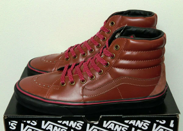 ●新品US企画VANS Sk8-Hi (Hiker)Tortoies Shell/Black US8 26cm