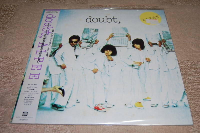 LP レコード　ALFEE Doubt　盤面良好（影響ある傷なし）　冷暗所保管　コンディション良好　１