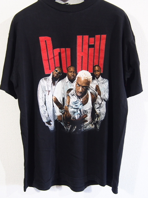 ☆DRU HILL ドゥルー・ヒル☆【somebody`s Sleeping in my bed】ヴィンテージラップTシャツ　1996