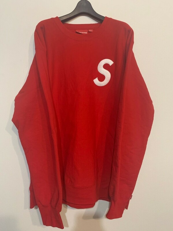 ☆SUPREME シュプリーム☆16AW 【S Logo Crewneck Sweat】ロゴクルーネックスウェットトレーナーカットソー