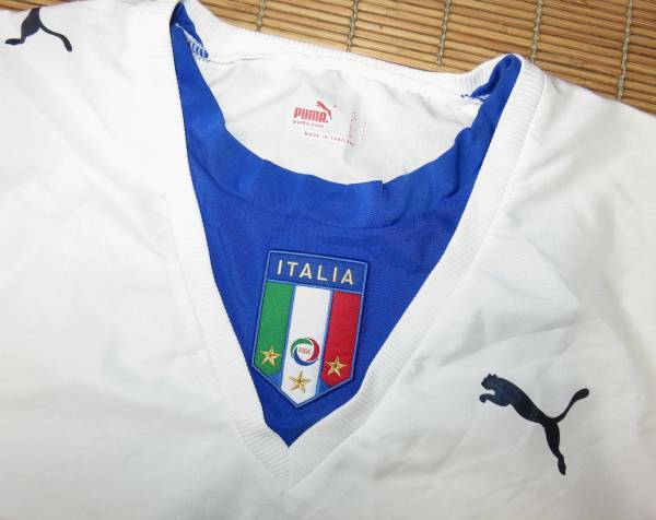 正規品 ワールドカップチャンピオン 3星 2006イタリア代表～アウェイ用・半袖ユニフォーム ピルロ トッティ デルピエロ チャンピオン