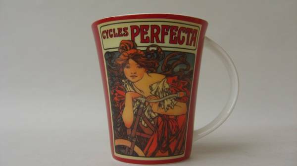 Cycles Perfecta - Alphonse Mucha アルフォンス・ミュシャ マグカップ