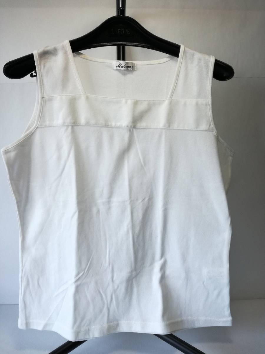レディスノースリーブシャツ　L
