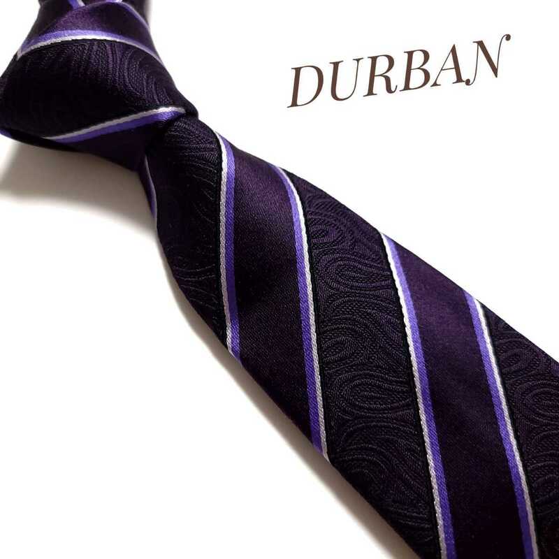 D'URBAN ダーバン ネクタイ ブランド 紫 995