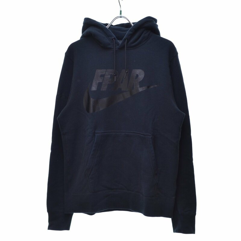 【L】FPAR 40% × NIKE SB / fortypercentagainstrights × ナイキ 19AW CU2997-010 ロゴプリント HOODIEスウェットパーカー