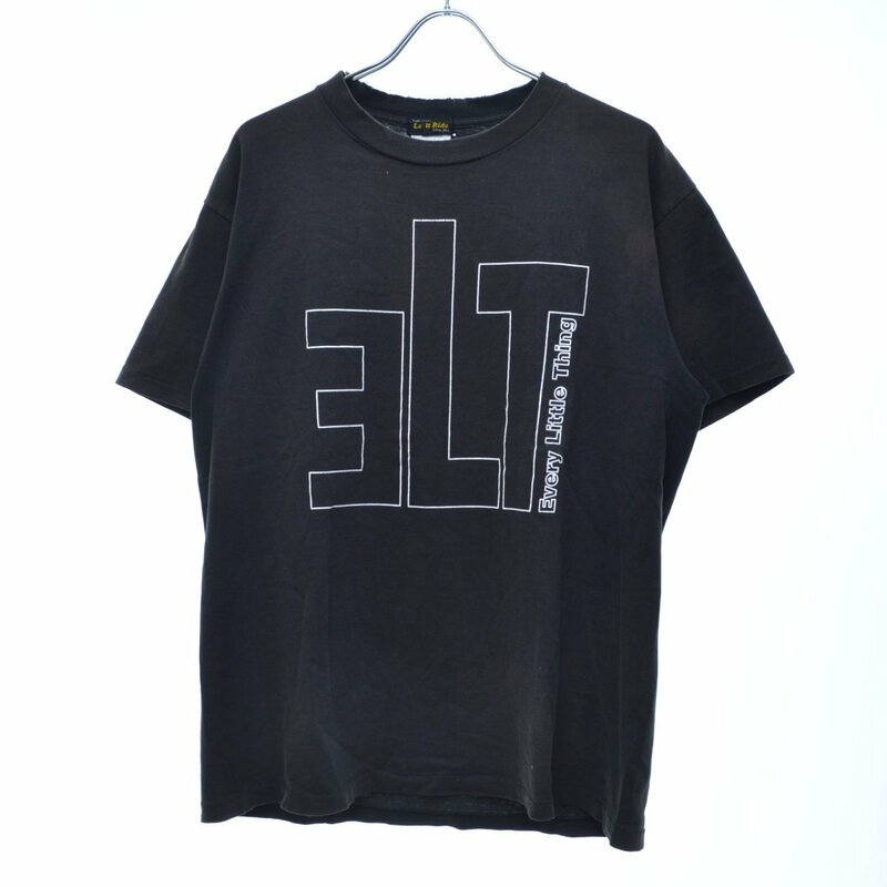 【Lサイズ】LET IT RIDE / レットイットライド 90s ELT ロゴ半袖Tシャツ