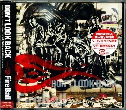 ★CD新品初回【FireBall】DON'T LOOK BACK　TOCT-26782