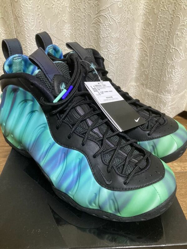 国内正規 タグ付き 新品 NIKE AIR FOAMPOSITE ONE PRM AS QS NORTHERN LIGHTS 840559-001 エア フォームポジット