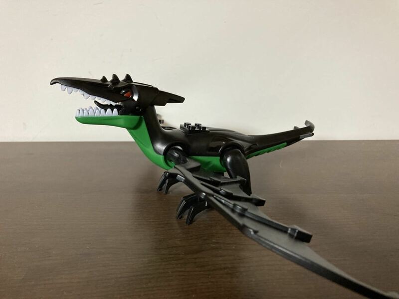 レゴ LEGO風　互換　恐竜　プテラノドン　黒　怪獣　モンスター