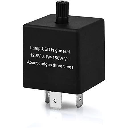 送料無料 CF13KT CF-13KT LED対応 点滅速度 調整可能 純正交換 3PIN 3ピン 汎用 IC ウインカー リレー
