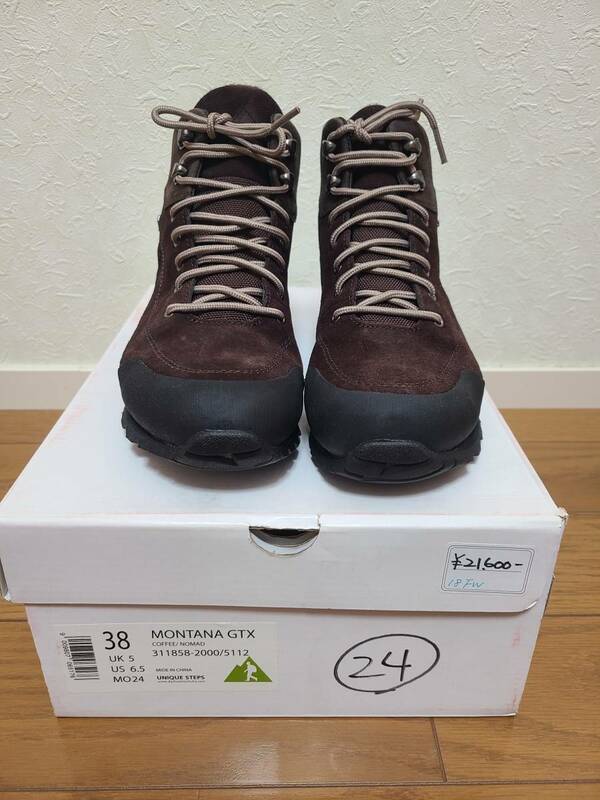 DACHSTAIN MONTANA GTX W 24cm COFFEE/NOMAD レディース ダハシュタイン　23cm程度 新品　送料込み