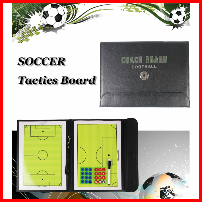 サッカー フットサル 作戦盤 折りたたみ タクティクスボード コーチングボード 作戦ボード 練習 フォーメンション ポジショニング 解説 B