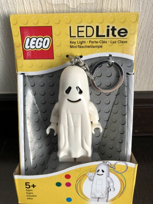 LEGO レゴ LEDキーライト オバケ 幽霊 ゴースト おばけ マスコット キーホルダー