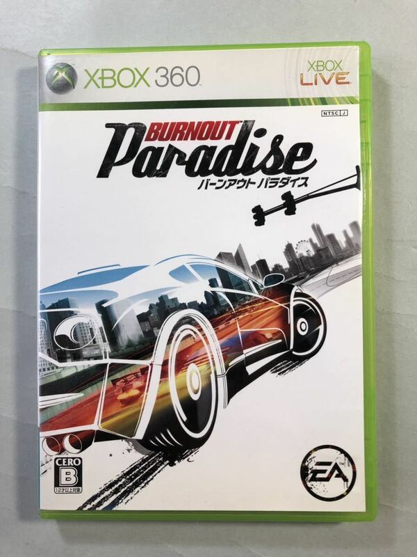 バーンアウトパラダイス　XBOX360 エレクトロニック・アーツ　Microsoft BURNOUT Paradise